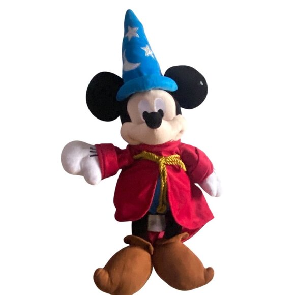 Disney Store Exclusive Sorcerer Mickey 26 in Plush-GUC - Picture 1 of 9